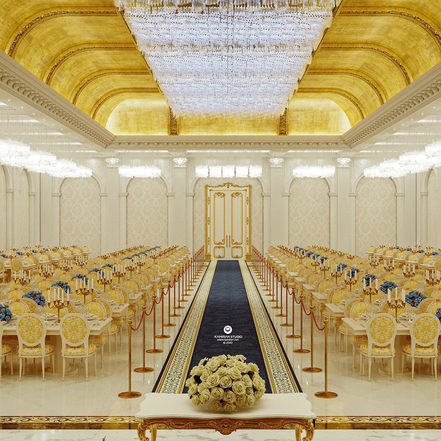 Banquet Hall Interior Design & Turnkey Projects Service